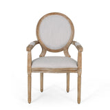 French Country Wood Upholstered Dining Chair - NH241513