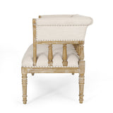 Traditional Upholstered Tufted Loveseat - NH582513