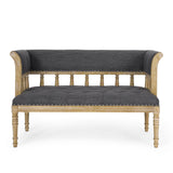 Traditional Upholstered Tufted Loveseat - NH582513