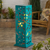 Outdoor Iron Cutout Lantern - NH962403