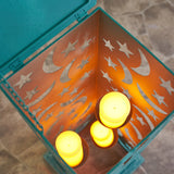 Outdoor Iron Cutout Lantern - NH962403