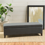 Rectangle Fabric Storage Ottoman Bench - NH506003