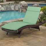 Outdoor Water Resistant Chaise Lounge Cushion - NH779003