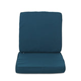 Outdoor Water Resistant Fabric Loveseat and Club Chair Cushions - NH582313