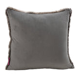 Modern Glam Faux Fur Throw Pillow - NH707992