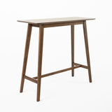 Mid-Century Rectangular Bar Table with Tapered Legs - NH379892