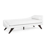 Mid-Century Modern Fabric Chaise Lounge - NH153313