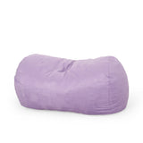 Modern 6.5 Foot Microfiber Pastel Bean Bag - NH968313