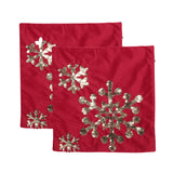 Glam Velvet Christmas Throw Pillow Cover - NH808313