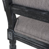 French Country Wood Upholstered Dining Chair, Set of 2 - NH155513