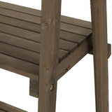 Outdoor Firwood 3 Tiered Shelf, Gray - NH545513