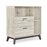 Mid-Century Modern 2 Drawer Cabinet - NH359313