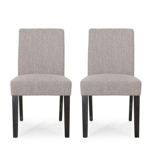 Contemporary Upholstered Dining Chair, Set of 2 - NH268313