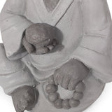 Outdoor Monk Garden Statue, Gray - NH663413