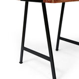 Handcrafted Boho Mango Wood End Table (Set of 2) - NH926313