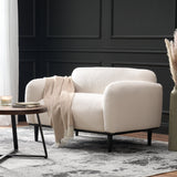 Sandee Contemporary Upholstered Loveseat