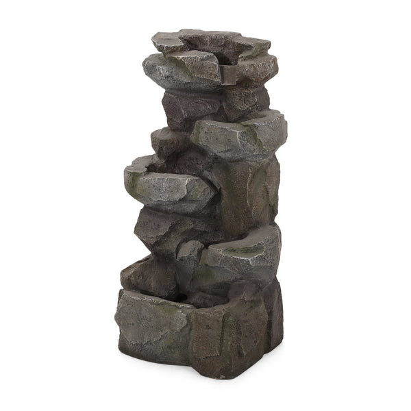 Outdoor 4 Tier Rock Fountain - NH821413