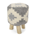 Handcrafted Boho Stool - NH551313