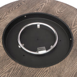 Outdoor 50,000 BTU Round Fire Pit with Tank Holder - NH540413