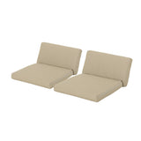 Outdoor Water Resistant Fabric Club Chair Cushions (Set of 2) - NH674313