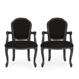 Traditional Upholstered Dining Chairs, Set of 2 - NH985413