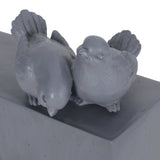 Outdoor Single Spout Bird Fountain, Gray - NH257413