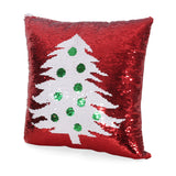 Glam Sequin Christmas Throw Pillow Cover - NH587313