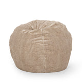 Modern Glam 3 Foot Faux Fur Winter Bean Bag - NH001413