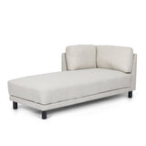 Contemporary Fabric Upholstered Chaise Lounge - NH817413