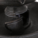 Outdoor 3-Tier Fountain, Dark Gray - NH973413