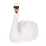 Outdoor Swan Garden Statue, White - NH089413