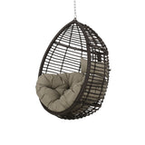 Outdoor and Indoor Wicker Hanging Chair with 8 Foot Chain (NO STAND) - NH394313