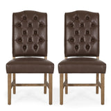 Contemporary Tufted Dining Chairs, Set of 2 - NH182513