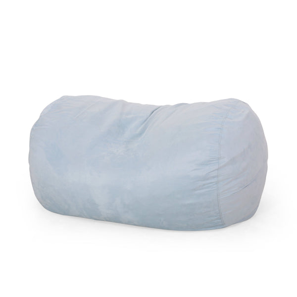 Modern 6.5 Foot Microfiber Pastel Bean Bag - NH968313