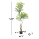 Hartshorn Artificial Heavenly Bamboo Nandina Tree