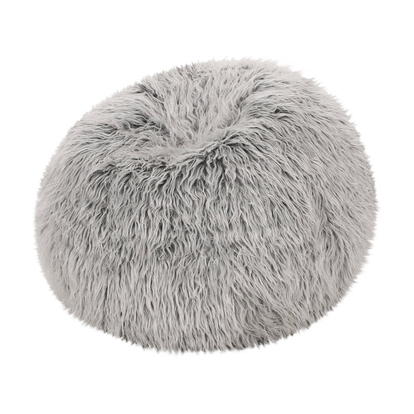 Modern Glam 3 Foot Faux Fur Bean Bag - NH169313