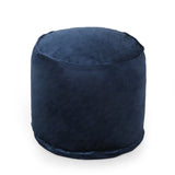 Modern Velveteen Cylinder Pouf - NH530413