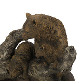 Outdoor Bear Family Fountain - NH910413