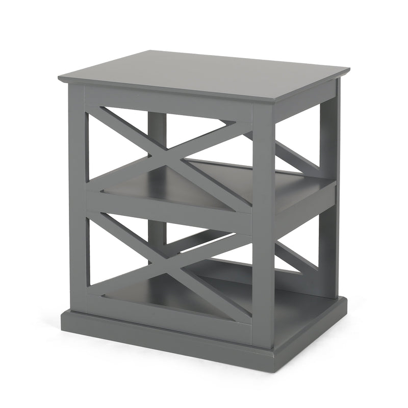 Contemporary 2 Shelf Side Table - NH626413