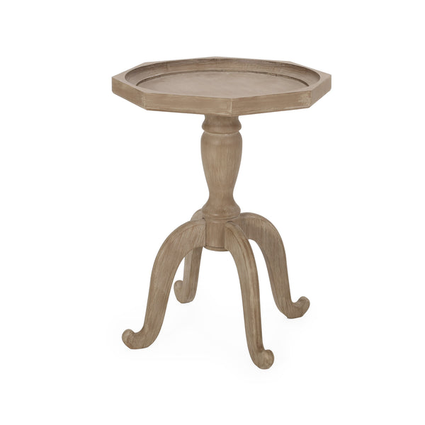 French Country Accent Table with Octagonal Top - NH481313