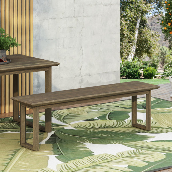 Outdoor Acacia Wood Dining Bench - NH226513