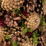 Pre-Decorated Pine Cone Unlit Artificial Tabletop Christmas Tree - NH756313