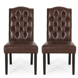 Contemporary Tufted Dining Chairs, Set of 2 - NH685413