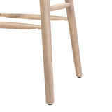 Outdoor Acacia Wood Barstool with Wicker, Set of 4 - NH100413