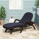 Outdoor Water Resistant Chaise Lounge Cushion - NH412313