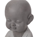 Outdoor Monk Garden Statue, Gray - NH663413