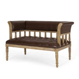 Traditional Upholstered Tufted Loveseat - NH582513