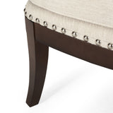 Contemporary Upholstered Accent Chair with Nailhead Trim - NH375513