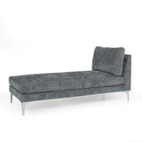 Contemporary Fabric Chaise Lounge - NH703313