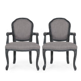 Traditional Upholstered Dining Chairs, Set of 2 - NH985413